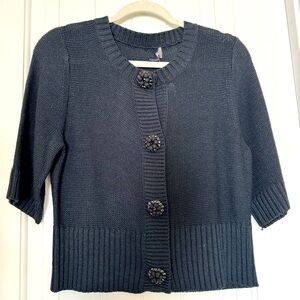 NWT Beautiful knitted short sleeve sweater/top